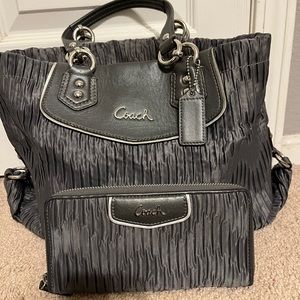 Coach Purse with matching wallet